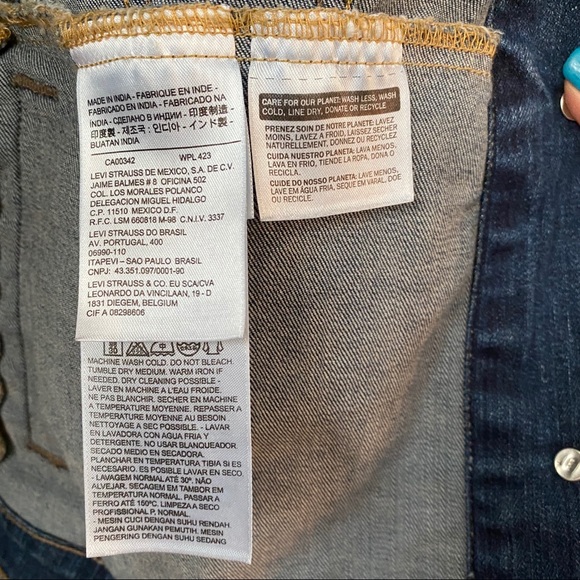 levis ca00342 wpl 423 jacket